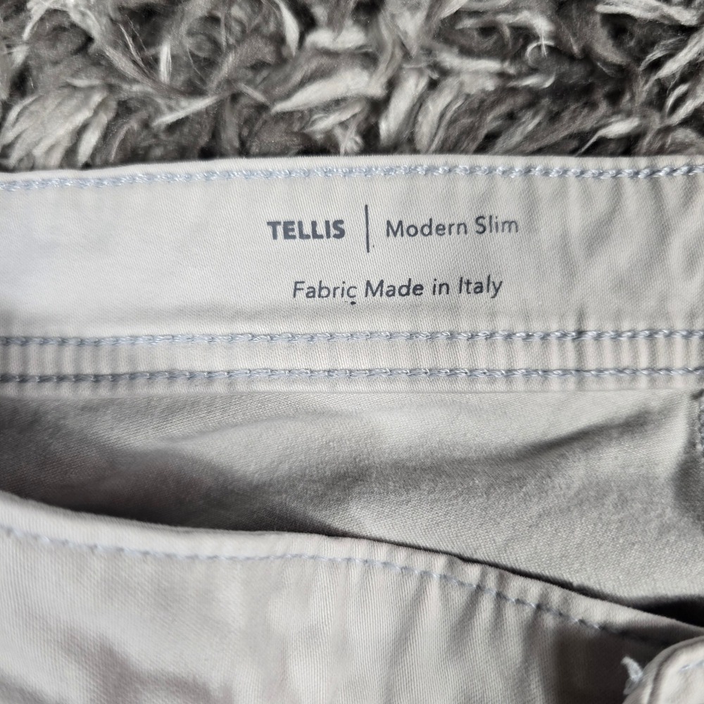 AG Adriano Goldschmied Tellis Modern Slim Pants Gray 40x34 1783SUDFDTG - Picture 3 of 9